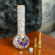 Load image into Gallery viewer, Blue Vines | 24k Gold Collection