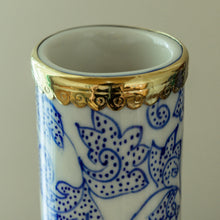 Load image into Gallery viewer, Blue Vines | Brass Mounted Collection