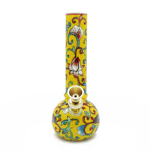 Load image into Gallery viewer, Minh Le Studio Famille Jaune hand painted ceramic yellow bong waterpipe
