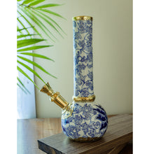 Load image into Gallery viewer, Blue Vines | Brass Mounted Collection
